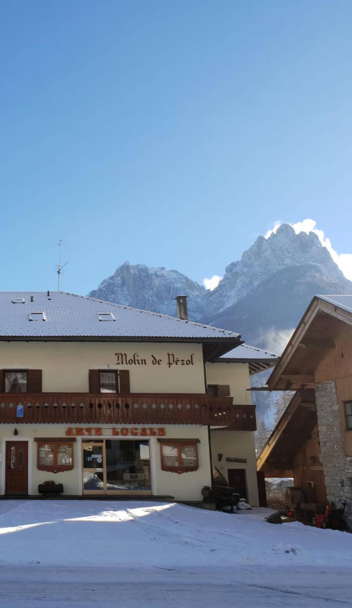 Ferienwohnung La Casa Del Mulino Pozza di Fassa Exterior foto